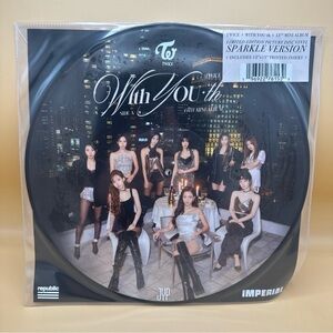 TWICE - With YOU-th (Vinyl) (Limited Edition Picture Disc) SPARKLE VERSION - NEW